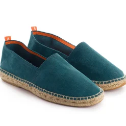 Abarca Shoes Alpargatas Yute^Camping Piel Aguamar