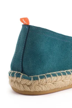 Abarca Shoes Alpargatas Yute^Camping Piel Aguamar