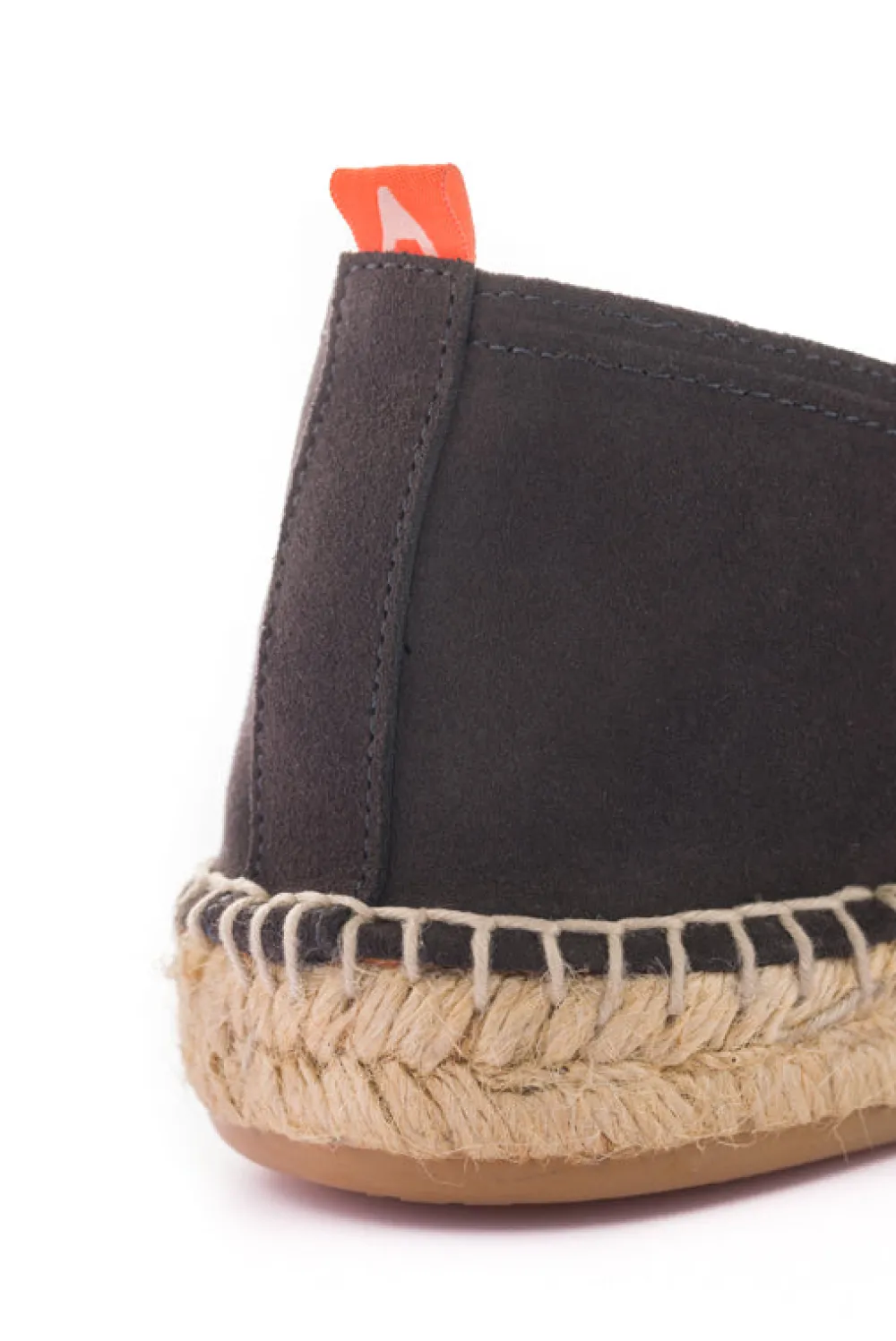 Abarca Shoes Alpargatas Yute^Camping Piel Antracita