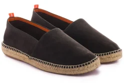 Abarca Shoes Alpargatas Camping^Camping Piel Antracita