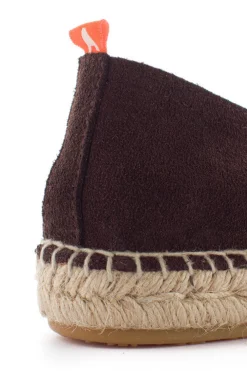 Abarca Shoes Alpargatas Yute^Camping Piel Chocolate