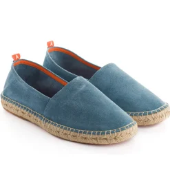 Abarca Shoes Alpargatas Yute^Camping Piel Cielo