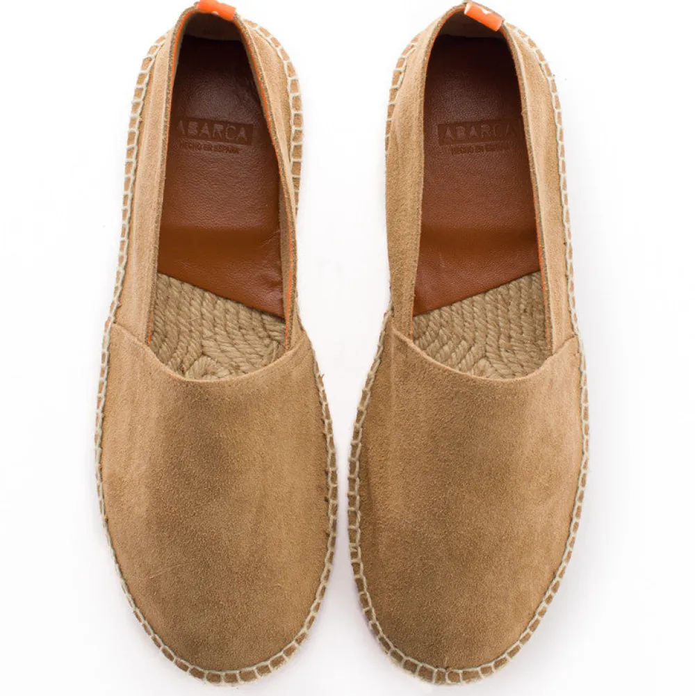 Abarca Shoes Alpargatas Yute^Camping Piel Color 017