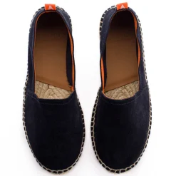 Abarca Shoes Alpargatas Yute^Camping Piel Marino 20