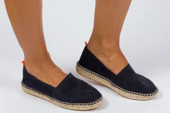 Abarca Shoes Alpargatas Yute^Camping Piel Marino 20