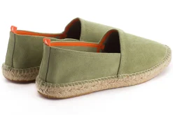 Abarca Shoes Alpargatas Yute^Camping Piel Menta