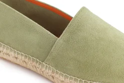 Abarca Shoes Alpargatas Yute^Camping Piel Menta