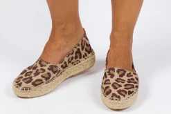 Abarca Shoes Alpargatas De Verano^Camping Terra Leopardo