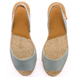 Abarca Shoes Alpargatas De Verano^Menorquinas Nobuck Celeste