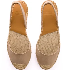 Abarca Shoes Alpargatas Yute^Menorquinas Nobuck Hielo