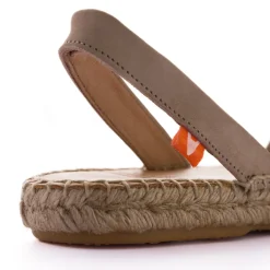 Abarca Shoes Alpargatas Yute^Menorquinas Nobuck Hielo