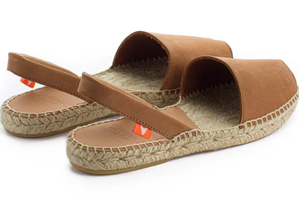 Abarca Shoes Alpargatas De Verano^Menorquinas Piel Cuero