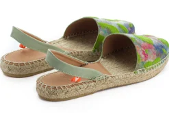 Abarca Shoes Alpargatas De Verano^Menorquinas Piel Fantasia Pistacho