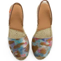 Abarca Shoes Menorquinas^Menorquinas Piel Fantasia Marron