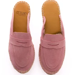 Abarca Shoes Alpargata Mocasín^Mocasín Abierto Piel Pink