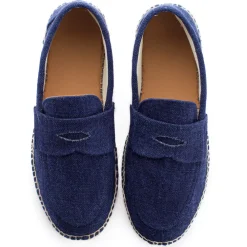 Abarca Shoes Alpargata Mocasín^Mocasín Lino Viejo Marino