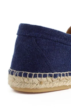 Abarca Shoes Alpargata Mocasín^Mocasín Lino Viejo Marino