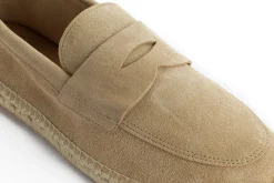 Abarca Shoes Alpargata Mocasín^Mocasín Piel Beige