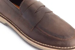 Abarca Shoes Mocasínes^Mocasín Piel Encerado Cafe