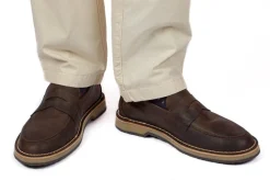 Abarca Shoes Mocasínes^Mocasín Piel Encerado Cafe