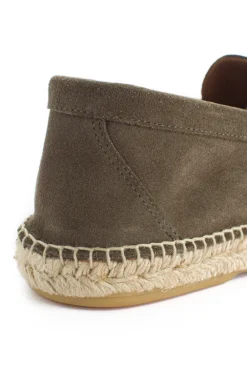 Abarca Shoes Alpargata Mocasín^Mocasín Piel Kaki 19