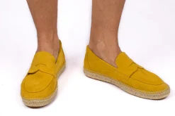 Abarca Shoes Alpargata Mocasín^Mocasín Piel Limon