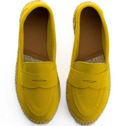 Abarca Shoes Alpargata Mocasín^Mocasín Piel Limon 663