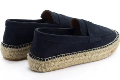 Abarca Shoes Alpargatas De Verano^Mocasín Piel Marino 312