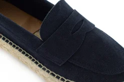 Abarca Shoes Alpargatas De Verano^Mocasín Piel Marino 312