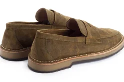 Abarca Shoes Mocasínes^Mocasín Piel Serraje Militar