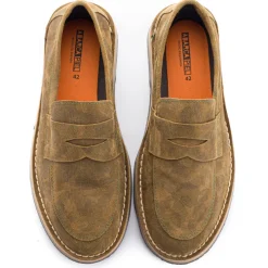 Abarca Shoes Mocasínes^Mocasín Piel Serraje Militar