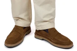 Abarca Shoes Zapatos De Piel^Mocasín Piel Serraje Tierra