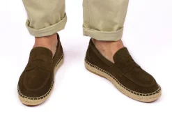 Abarca Shoes Alpargatas De Verano^Mocasín Piel Testa