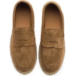 Abarca Shoes Alpargata Mocasín^Mocasín Piel Tierra