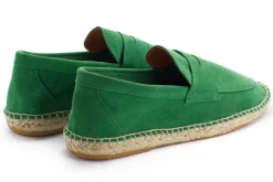 Abarca Shoes Alpargata Mocasín^Mocasín Piel Verde