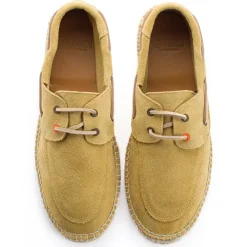 Abarca Shoes Alpargatas Náuticas^Nautico Piel Beige 17