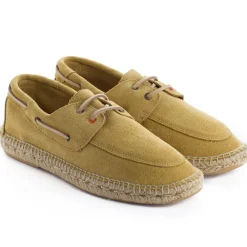 Abarca Shoes Alpargatas De Verano^Nautico Piel Beige 17