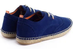 Abarca Shoes Alpargatas De Verano^Oxford Piel Marino 17