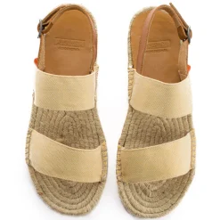 Abarca Shoes Sandalias Yute^Pascale Domine Amarillo Sandalias De Yute