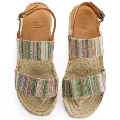 Abarca Shoes Sandalias Yute^Pascale Mayoral Verde Sandalias De Yute