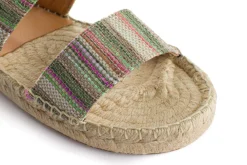 Abarca Shoes Sandalias Yute^Pascale Mayoral Verde Sandalias De Yute