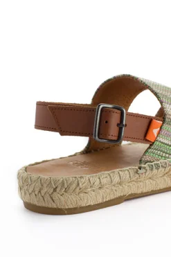 Abarca Shoes Sandalias Yute^Pascale Mayoral Verde Sandalias De Yute
