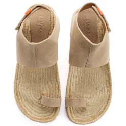 Abarca Shoes Sandalias Yute^Sandalia Piel Ibiza Piedra