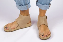 Abarca Shoes Sandalias Yute^Sandalia Piel Ibiza Piedra