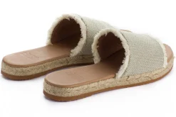 Abarca Shoes Sandalias Yute^Sandalias De Yute Santorini Unisex Color Kaki