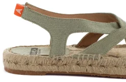 Abarca Shoes Sandalias Yute^Sandalias De Yute Terra Formentera Kaki