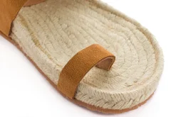 Abarca Shoes Sandalias Yute^Sandalias Piel Ibiza Camel