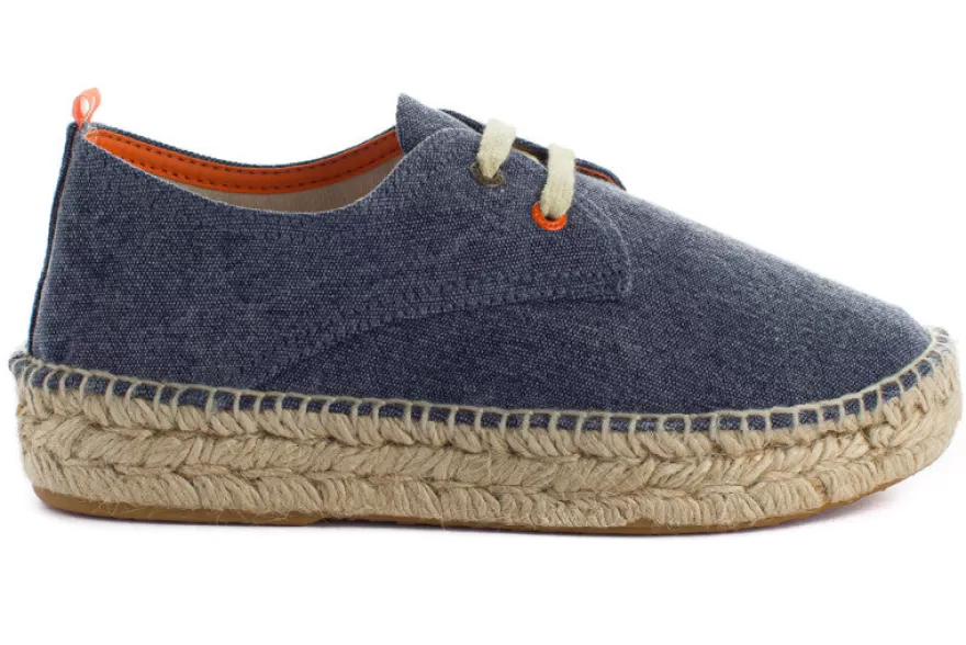 Alpargatas De Verano^Abarca Shoes Blucher Terra Marino