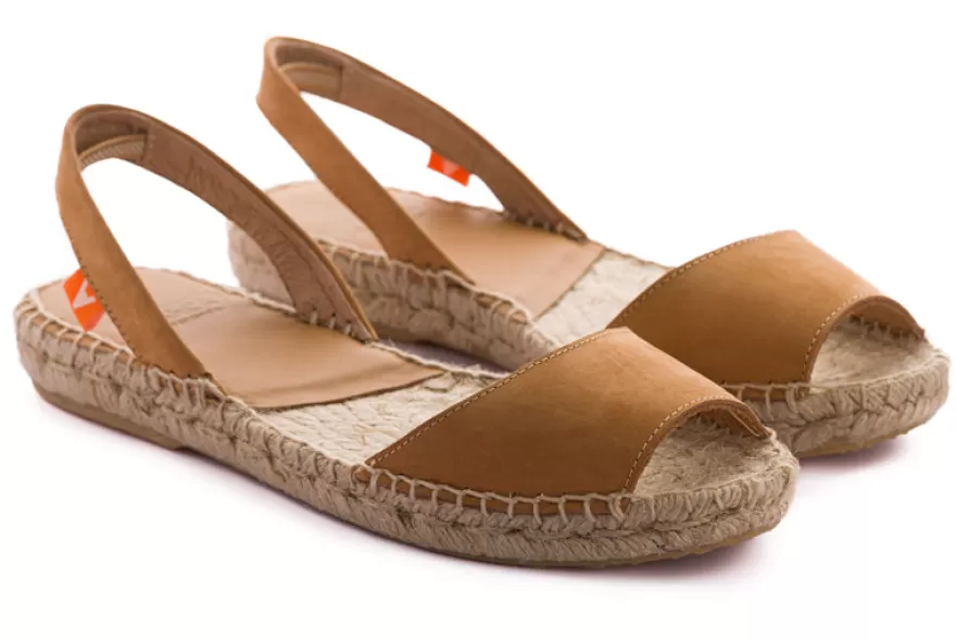 Menorquinas^Abarca Shoes Menorquinas Nobuck Nuez