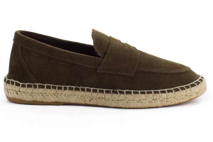 Alpargata Mocasín^Abarca Shoes Mocasín Piel Testa